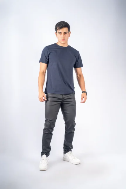 PANTALON CUEROTEX Negro